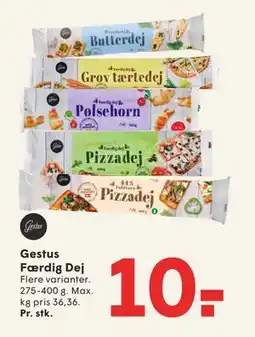 SPAR Gestus Færdig Dej tilbud