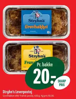 Min Købmand Stryhn’s Leverpostej tilbud