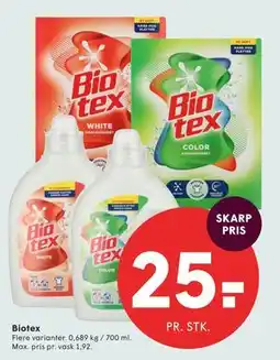 SPAR Biotex tilbud