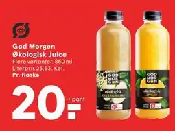 SPAR God Morgen Økologisk Juice tilbud