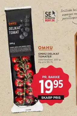 MENY OMHU DELIKAT TOMATER tilbud