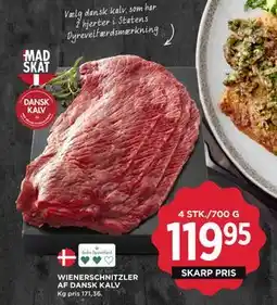 MENY WIENERSCHNITZLER AF DANSK KALV tilbud