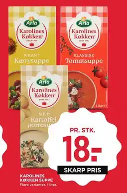 MENY KAROLINES KØKKEN SUPPE tilbud