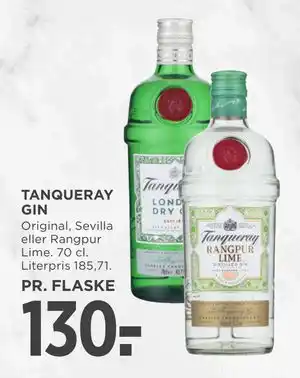 MENY TANQUERAY GIN tilbud