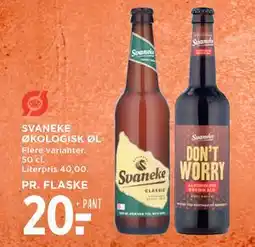 MENY SVANEKE ØKOLOGISK ØL tilbud
