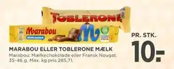 MENY MARABOU ELLER TOBLERONE MÆLK tilbud