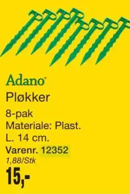 Harald Nyborg Adano Pløkker 8-pak tilbud