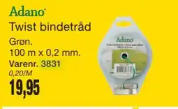 Harald Nyborg Adano twist bindetråd tilbud