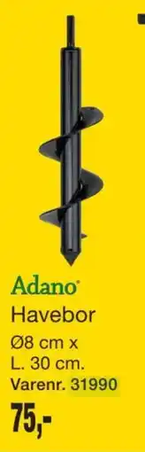 Harald Nyborg Adano Havebor tilbud