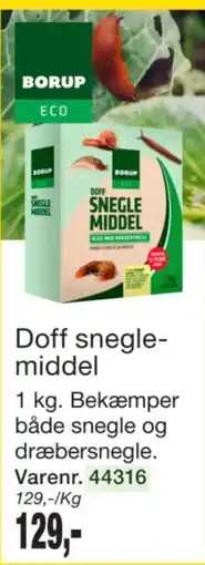 Harald Nyborg Doff snegle- middel tilbud