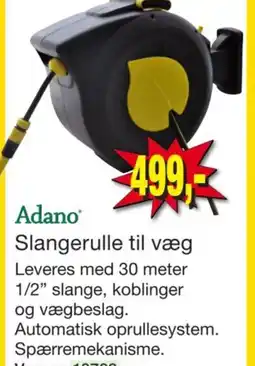 Harald Nyborg Adano Slangerulle til væg tilbud