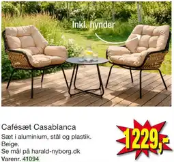 Harald Nyborg Cafésæt Casablanca tilbud