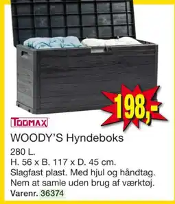 Harald Nyborg Toomax woody's hyndeboks tilbud