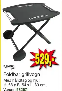 Harald Nyborg Baker grill foldbar grillvogn tilbud