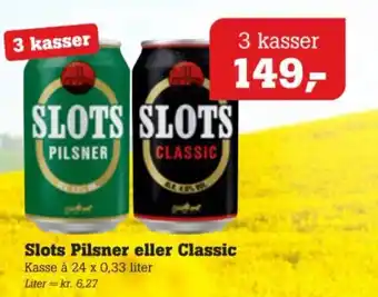 Slots Pilsner eller Classic