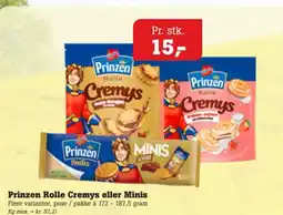 Poetzsch Padborg Prinzen Rolle Cremys eller Minis tilbud