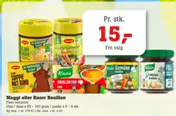 Poetzsch Padborg Maggi eller Knorr Bouillon tilbud
