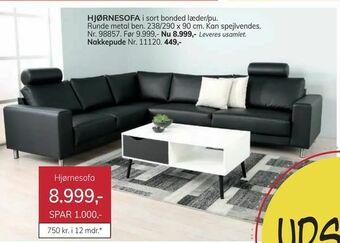 Daells Bolighus Hjørnesofa tilbud