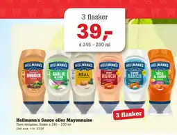 Poetzsch Padborg Hellmann's Sauce eller Mayonnaise tilbud