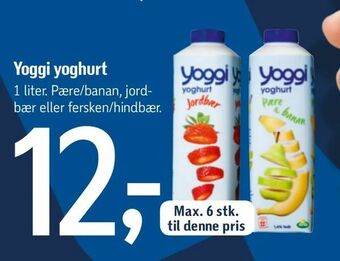 Føtex Yoggi yoghurt tilbud