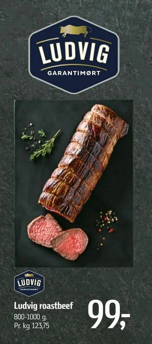 Føtex Ludvig roastbeef tilbud