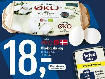 Føtex Økologiske æg tilbud