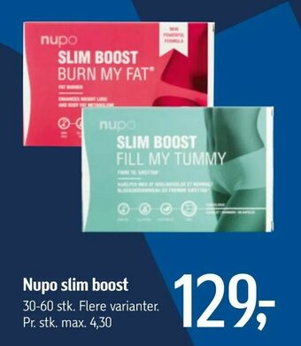 Føtex Nupo slim boost tilbud