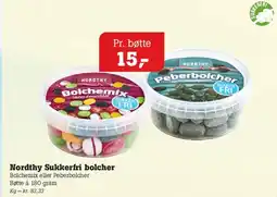 Poetzsch Padborg Nordthy Sukkerfri bolcher tilbud