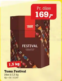 Poetzsch Padborg Toms Festival tilbud
