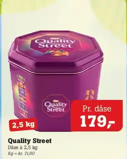 Poetzsch Padborg Quality Street tilbud