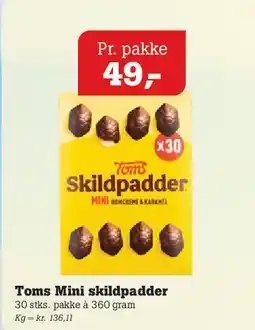 Poetzsch Padborg Toms Mini skildpadder tilbud