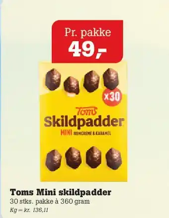 Poetzsch Padborg Toms Mini skildpadder tilbud