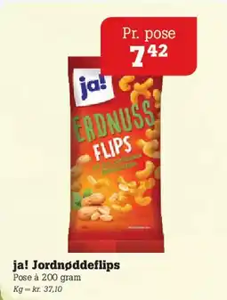 Poetzsch Padborg ja! Jordnøddeflips tilbud