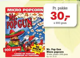 Poetzsch Padborg Mr. Pop Gun Micro popcorn tilbud