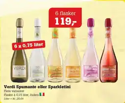 Poetzsch Padborg Verdi Spumante eller Sparkletini tilbud