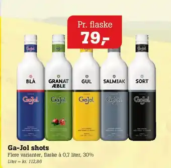 Poetzsch Padborg Ga-Jol shots tilbud