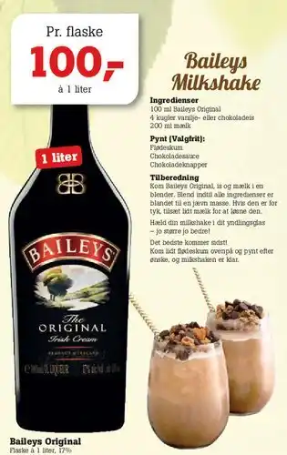 Poetzsch Padborg Baileys Original tilbud