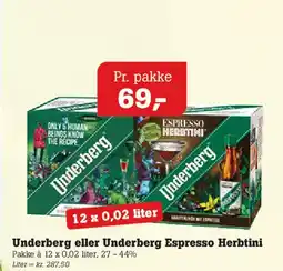 Poetzsch Padborg Underberg / Underberg Espresso tilbud
