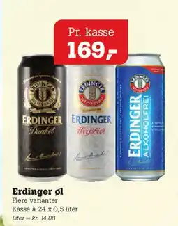 Poetzsch Padborg Erdinger øl tilbud