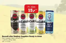 Poetzsch Padborg Bacardi eller Bombay Sapphire Ready to drink tilbud