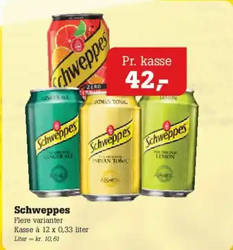 Poetzsch Padborg Schweppes tilbud