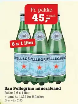 Poetzsch Padborg San Pellegrino mineralvand tilbud