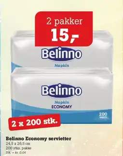 Poetzsch Padborg Belinno Economy servietter tilbud