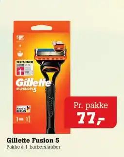 Poetzsch Padborg Gillette Fusion5 tilbud