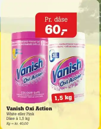Poetzsch Padborg Vanish Oxi Action tilbud