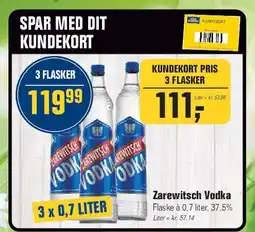 Otto Duborg Zarewitsch Vodka tilbud