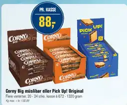 Otto Duborg Corny Big müslibar eller Pick Up! Original tilbud