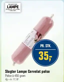 Otto Duborg Slagter Lampe Cervelat pølse tilbud