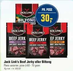 Otto Duborg Jack Link's Beef eller Biltong tilbud