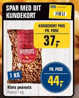 Otto Duborg Kims peanuts tilbud